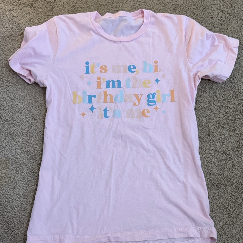 Birthday Girl Pink T-Shirt